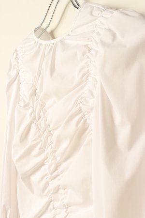 画像4: 【 40%OFF セール24,200円→14,520円】 グレースコンチネンタル｜GRACE CONTINENTAL ダイアグラム DIAGRAM  ギャザートップ {-BCA}