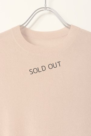 画像2: {SOLD}グレースコンチネンタル｜GRACE CONTINENTAL ダイアグラム DIAGRAM  ラメシアーリブニットトップ {-BCA}