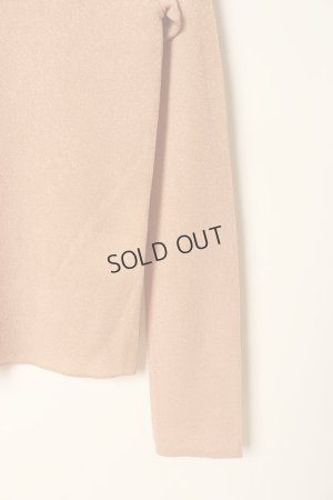 画像3: {SOLD}グレースコンチネンタル｜GRACE CONTINENTAL ダイアグラム DIAGRAM  ラメシアーリブニットトップ {-BCA}