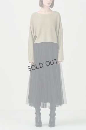 画像2: {SOLD}グレースコンチネンタル｜GRACE CONTINENTAL ダイアグラム DIAGRAM  ラメプリーツスカート{-BDA}