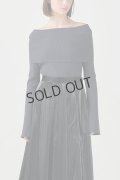 {SOLD}グレースコンチネンタル｜GRACE CONTINENTAL ダイアグラム DIAGRAM  オフショルニットトップ{-BDA}