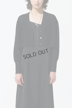画像1: {SOLD}グレースコンチネンタル｜GRACE CONTINENTAL ダイアグラム DIAGRAM  シアーカノコニットカーディガン{-BDA}