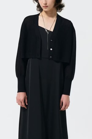 画像2: 【 40%OFF セール31,900円→19,140円】 グレースコンチネンタル｜GRACE CONTINENTAL ダイアグラム DIAGRAM  シアーカノコニットカーディガン{-BDA}