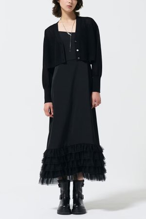 画像5: 【 40%OFF セール31,900円→19,140円】 グレースコンチネンタル｜GRACE CONTINENTAL ダイアグラム DIAGRAM  シアーカノコニットカーディガン{-BDA}