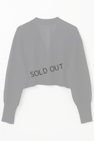 画像7: {SOLD}グレースコンチネンタル｜GRACE CONTINENTAL ダイアグラム DIAGRAM  シアーカノコニットカーディガン{-BDA}
