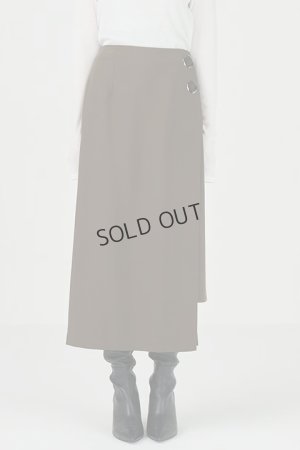 画像1: {SOLD}グレースコンチネンタル｜GRACE CONTINENTAL ダイアグラム DIAGRAM  ラップタイトスカート{-BDA}