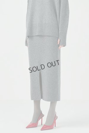 画像2: {SOLD}グレースコンチネンタル｜GRACE CONTINENTAL ダイアグラム DIAGRAM  クーマラムニットスカート{-BDA}