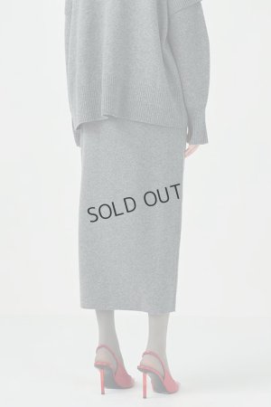 画像3: {SOLD}グレースコンチネンタル｜GRACE CONTINENTAL ダイアグラム DIAGRAM  クーマラムニットスカート{-BDA}