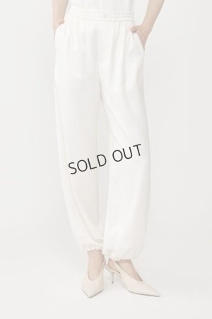 画像1: {SOLD}グレースコンチネンタル｜GRACE CONTINENTAL ダイアグラム DIAGRAM  チンツサテンパンツ{-BES}