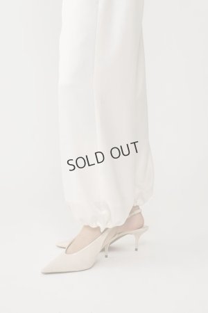 画像7: {SOLD}グレースコンチネンタル｜GRACE CONTINENTAL ダイアグラム DIAGRAM  チンツサテンパンツ{-BES}