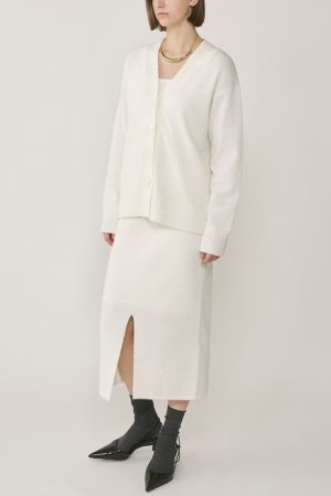 画像3: 【 40%OFF セール28,600円→17,160円】 グレースコンチネンタル｜GRACE CONTINENTAL ダイアグラム DIAGRAM  フィルムヤーンニットスカート{-BES}