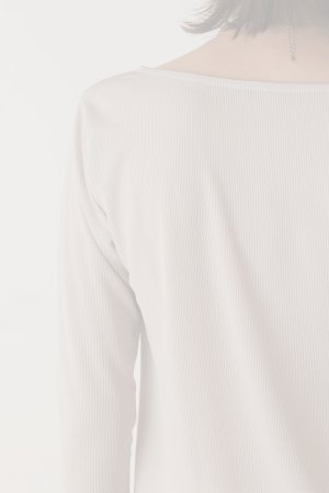 画像7:   グレースコンチネンタル｜GRACE CONTINENTAL ダイアグラム DIAGRAM  シアーアセテートカットトップ{-BES}