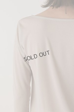 画像7: グレースコンチネンタル｜GRACE CONTINENTAL ダイアグラム DIAGRAM  シアーアセテートカットトップ{-BES}