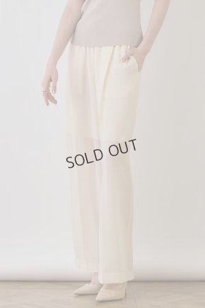 画像1: {SOLD}グレースコンチネンタル｜GRACE CONTINENTAL ダイアグラム DIAGRAM  ソフトファイユパンツ{-BES}