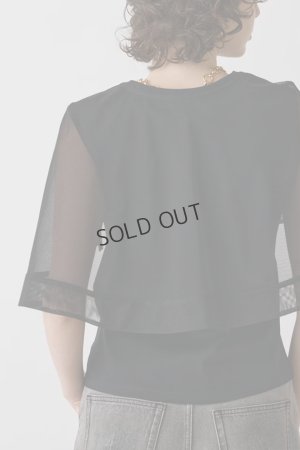 画像3: {SOLD}グレースコンチネンタル｜GRACE CONTINENTAL グレースクラス GRACE CLASS シアーケープカットトップ{-BES}