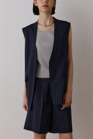 画像5: 【 40%OFF セール19,800円→11,880円】 グレースコンチネンタル｜GRACE CONTINENTAL ダイアグラム DIAGRAM  ブライトニットノースリーブ{-BES}