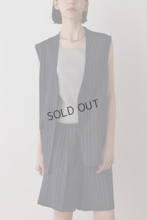 画像5: {SOLD}グレースコンチネンタル｜GRACE CONTINENTAL ダイアグラム DIAGRAM  ブライトニットノースリーブ{-BES}