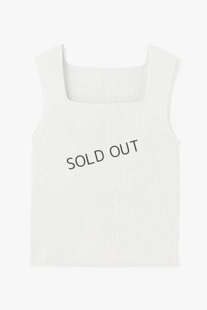 画像6: {SOLD}グレースコンチネンタル｜GRACE CONTINENTAL ダイアグラム DIAGRAM  ブライトニットノースリーブ{-BES}