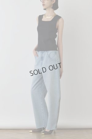 画像3: {SOLD}グレースコンチネンタル｜GRACE CONTINENTAL ダイアグラム DIAGRAM  ブライトニットノースリーブ{-BES}