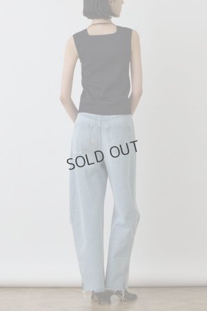 画像4: {SOLD}グレースコンチネンタル｜GRACE CONTINENTAL ダイアグラム DIAGRAM  ブライトニットノースリーブ{-BES}