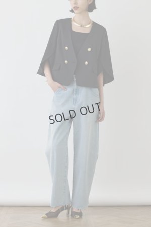 画像7: {SOLD}グレースコンチネンタル｜GRACE CONTINENTAL ダイアグラム DIAGRAM  ブライトニットノースリーブ{-BES}