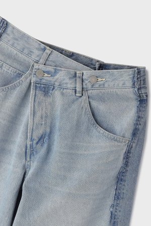 画像13: ★取り寄せリクエスト注文受付中★ グレースコンチネンタル｜GRACE CONTINENTAL ダイアグラム DIAGRAM  リメイクストレートデニムパンツ{-BEA}