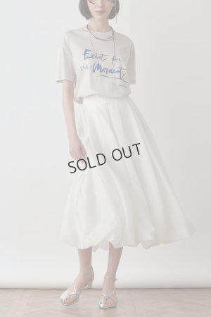 画像4: {SOLD}グレースコンチネンタル｜GRACE CONTINENTAL ダイアグラム DIAGRAM  バルーンシアスカート{-BES}