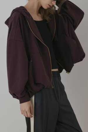 画像8: グレースコンチネンタル｜GRACE CONTINENTAL ダイアグラム DIAGRAM  バル－ン裏毛パ－カ－{-BEA}