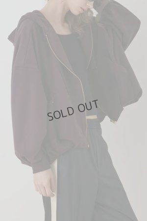 画像8: {SOLD}グレースコンチネンタル｜GRACE CONTINENTAL ダイアグラム DIAGRAM  バル－ン裏毛パ－カ－{-BEA}