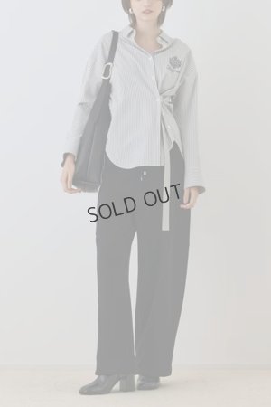 画像2: グレースコンチネンタル｜GRACE CONTINENTAL ダイアグラム DIAGRAM  エッグラインカットパンツ{-BEA}