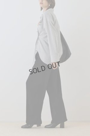 画像3: グレースコンチネンタル｜GRACE CONTINENTAL ダイアグラム DIAGRAM  エッグラインカットパンツ{-BEA}