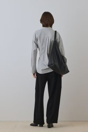 画像4: グレースコンチネンタル｜GRACE CONTINENTAL ダイアグラム DIAGRAM  エッグラインカットパンツ{-BEA}