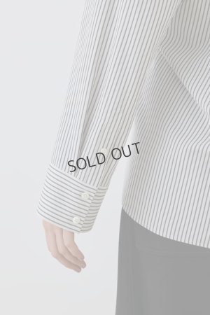 画像9: グレースコンチネンタル｜GRACE CONTINENTAL ダイアグラム DIAGRAM  エンブレム刺繍シャツ{-BEA}