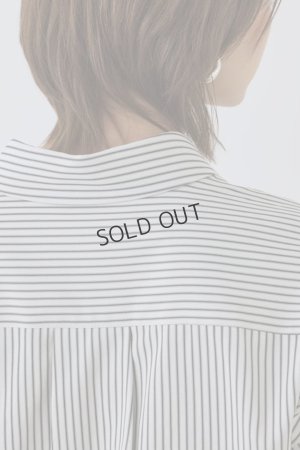 画像10: グレースコンチネンタル｜GRACE CONTINENTAL ダイアグラム DIAGRAM  エンブレム刺繍シャツ{-BEA}