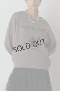 グレースコンチネンタル｜GRACE CONTINENTAL ダイアグラム DIAGRAM  Catphoto裏毛トップ{-BEA}