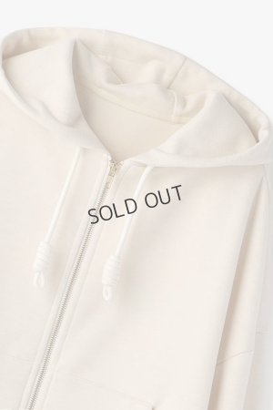 画像10: {SOLD}グレースコンチネンタル｜GRACE CONTINENTAL ダイアグラム DIAGRAM  ルーズパーカー{-BEA}