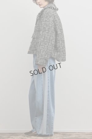 画像4: グレースコンチネンタル｜GRACE CONTINENTAL ダイアグラム DIAGRAM  パディングツイードジャケット{-BFS}