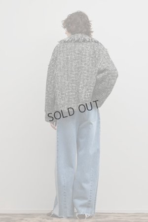 画像5: グレースコンチネンタル｜GRACE CONTINENTAL ダイアグラム DIAGRAM  パディングツイードジャケット{-BFS}