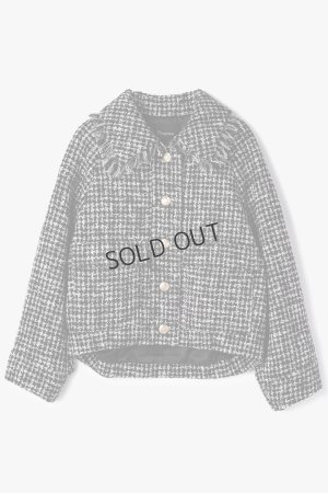 画像11: グレースコンチネンタル｜GRACE CONTINENTAL ダイアグラム DIAGRAM  パディングツイードジャケット{-BFS}