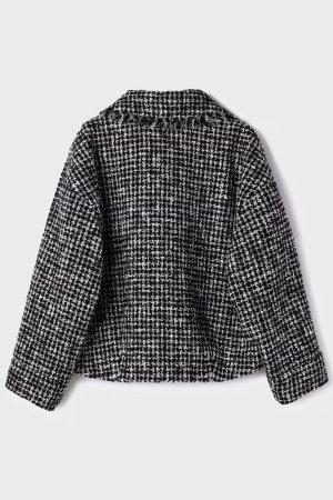 画像12: グレースコンチネンタル｜GRACE CONTINENTAL ダイアグラム DIAGRAM  パディングツイードジャケット{-BFS}