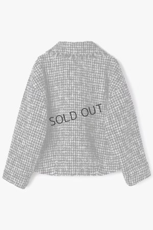 画像12: グレースコンチネンタル｜GRACE CONTINENTAL ダイアグラム DIAGRAM  パディングツイードジャケット{-BFS}