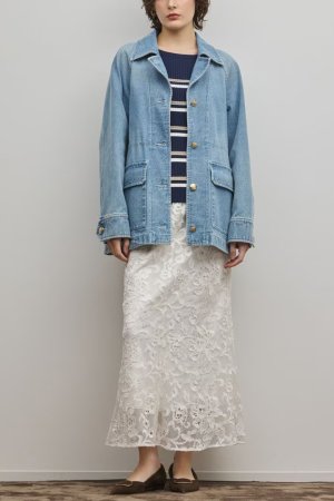 画像2: グレースコンチネンタル｜GRACE CONTINENTAL ダイアグラム DIAGRAM  カバーオールジャケット {-BFS}