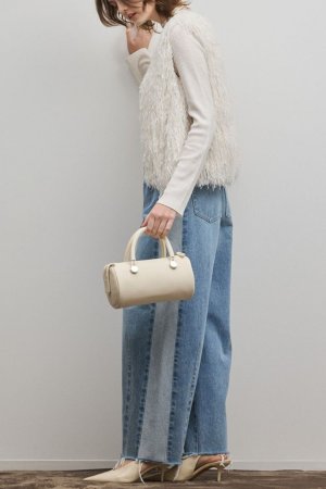 画像3: グレースコンチネンタル｜GRACE CONTINENTAL ダイアグラム DIAGRAM  サイドラインデニムパンツ{-BFS}