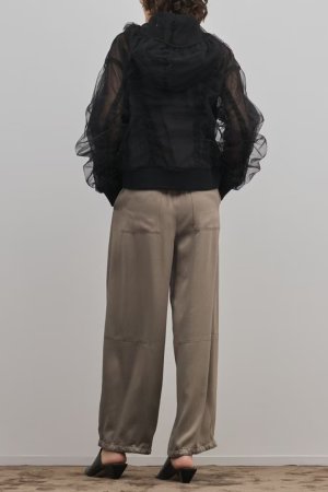 画像4: グレースコンチネンタル｜GRACE CONTINENTAL ダイアグラム DIAGRAM  チュールパーカー{-BFS}