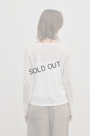 画像4: グレースコンチネンタル｜GRACE CONTINENTAL ダイアグラム DIAGRAM  シアーレイヤードカットトップ{-BFS}