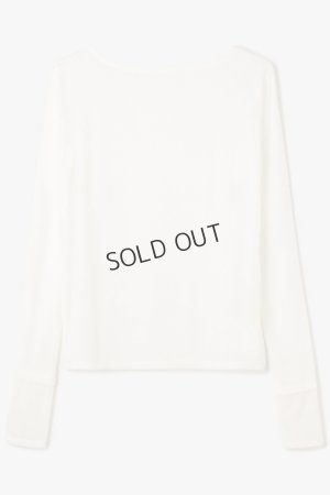 画像9: グレースコンチネンタル｜GRACE CONTINENTAL ダイアグラム DIAGRAM  シアーレイヤードカットトップ{-BFS}