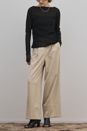 画像2: ★取り寄せリクエスト注文受付中★ グレースコンチネンタル｜GRACE CONTINENTAL ダイアグラム DIAGRAM  シアーレイヤードカットトップ{-BFS}