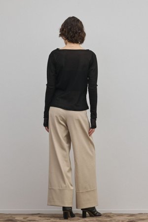 画像4: ★取り寄せリクエスト注文受付中★ グレースコンチネンタル｜GRACE CONTINENTAL ダイアグラム DIAGRAM  シアーレイヤードカットトップ{-BFS}