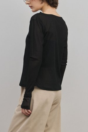 画像6: ★取り寄せリクエスト注文受付中★ グレースコンチネンタル｜GRACE CONTINENTAL ダイアグラム DIAGRAM  シアーレイヤードカットトップ{-BFS}