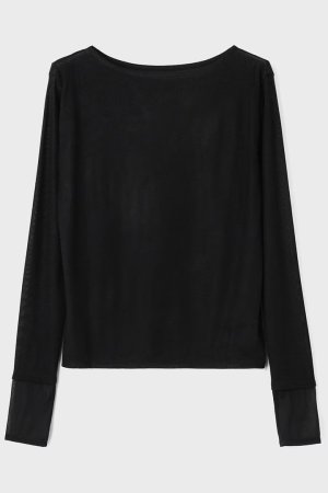 画像9: ★取り寄せリクエスト注文受付中★ グレースコンチネンタル｜GRACE CONTINENTAL ダイアグラム DIAGRAM  シアーレイヤードカットトップ{-BFS}